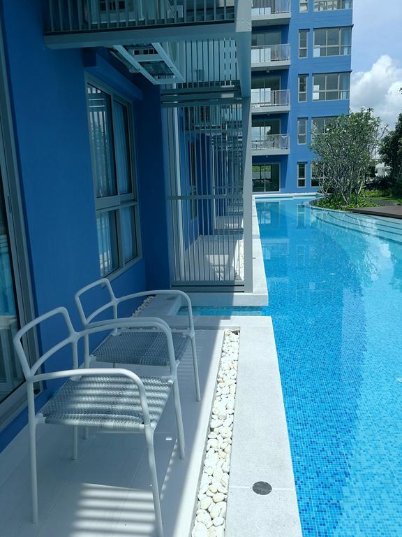 Blu-Pool Access Apartment Cha-Am Bagian luar foto