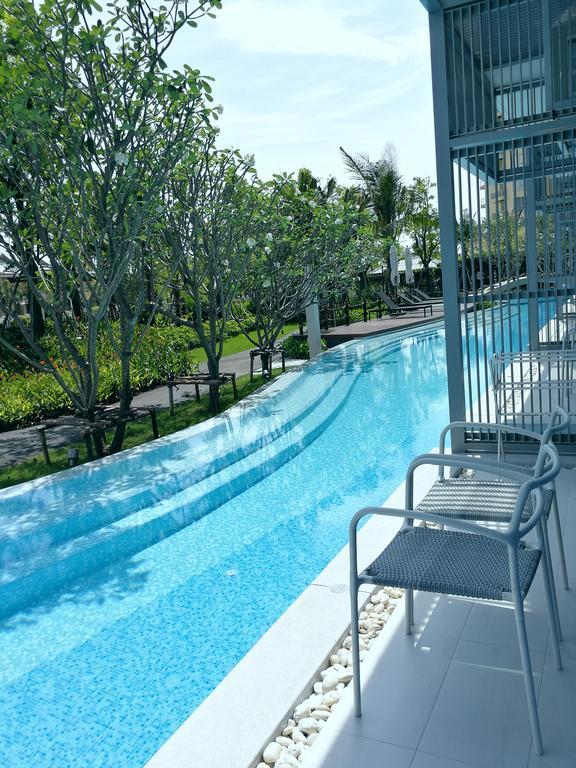 Blu-Pool Access Apartment Cha-Am Bagian luar foto