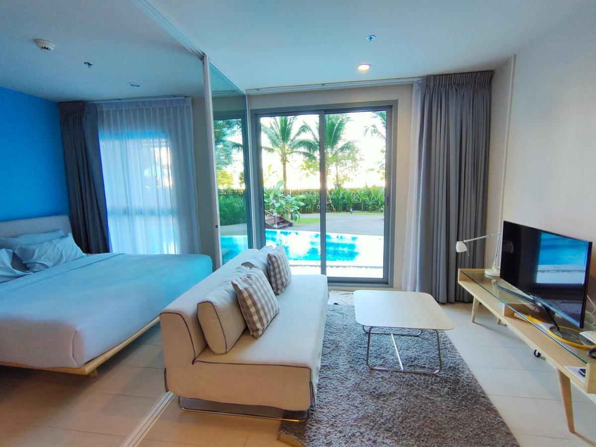 Blu-Pool Access Apartment Cha-Am Bagian luar foto