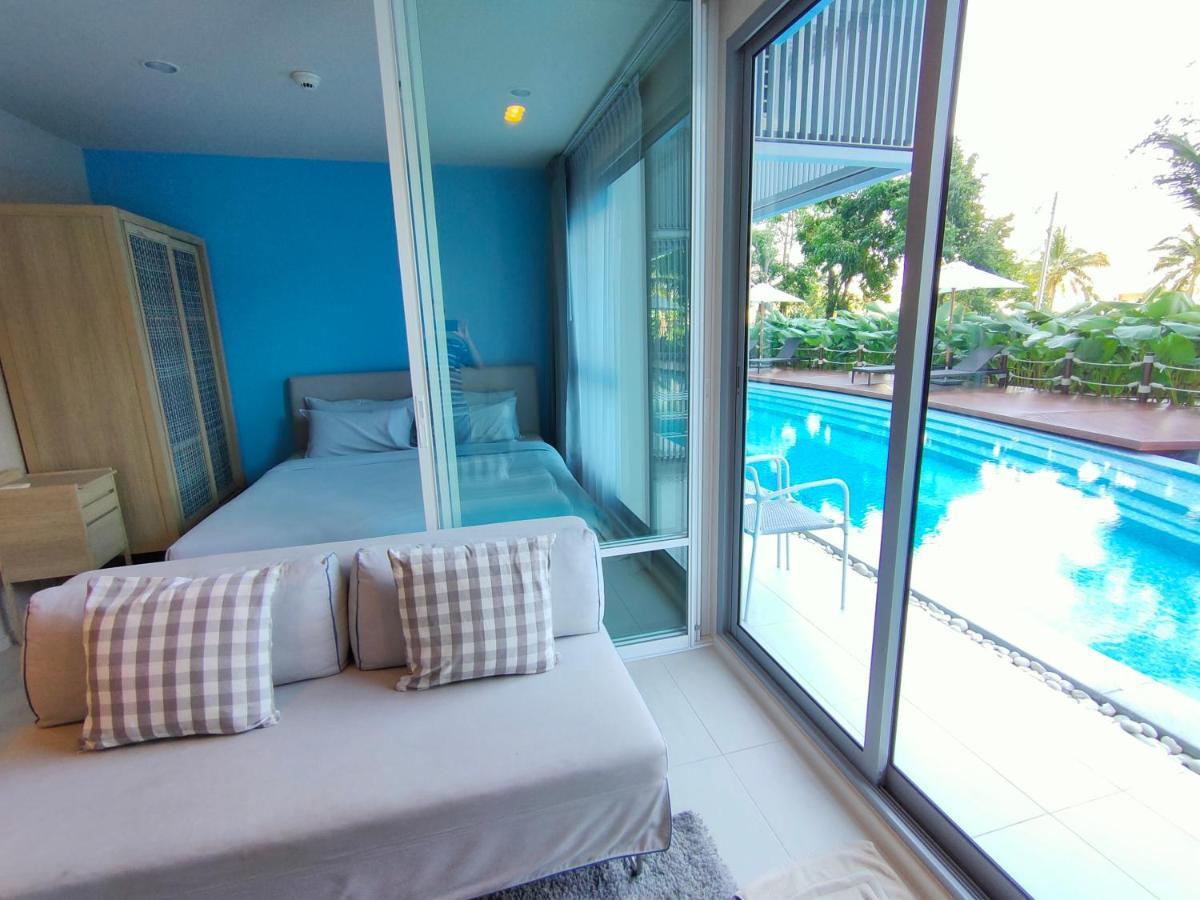 Blu-Pool Access Apartment Cha-Am Bagian luar foto